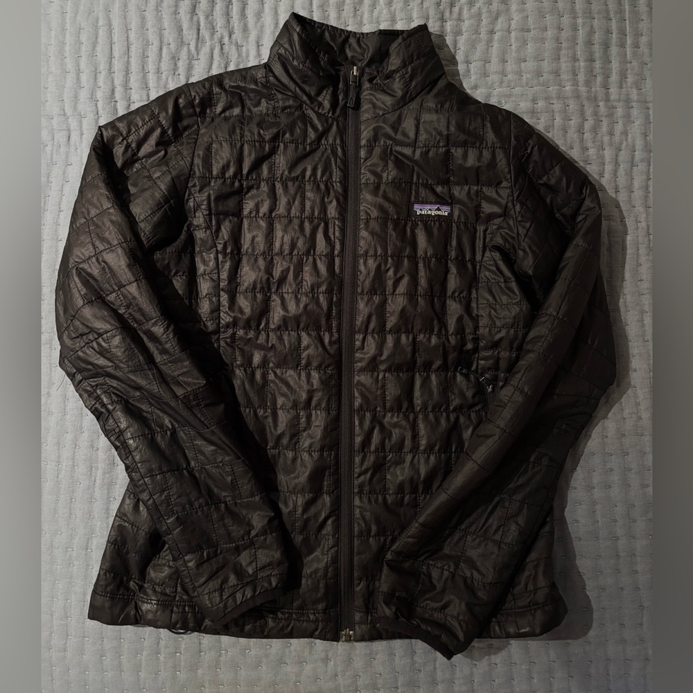 Patagonia Black Nano Puff, Size Medium